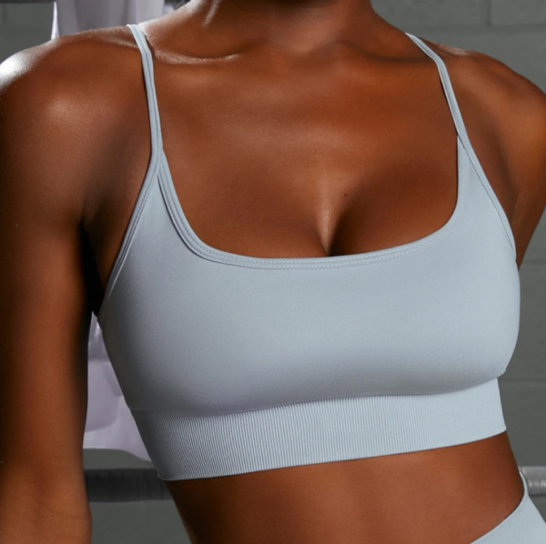 YWND-0007,Autumn winter seamless yoga wear women beautiful back sports fitness  Europe  hip high waist yoga pants - Image 4