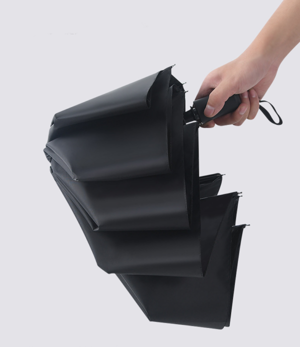 YPRS-0001, advertising umbrella logo printed automatic sunshade umbrella both sunny and rainy triple folding umbrella - Image 5