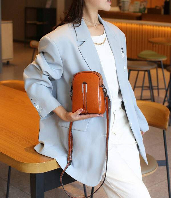 GTNB-0010,hot selling manufacturer fashion   crossbody  single shoulder  leather women single shoulder handbag - Image 5