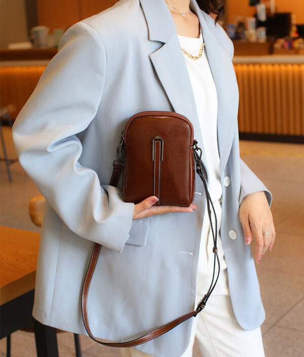 GTNB-0010,hot selling manufacturer fashion   crossbody  single shoulder  leather women single shoulder handbag - Image 4