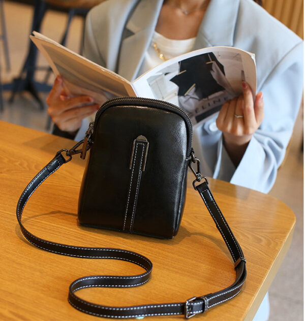 GTNB-0010,hot selling manufacturer fashion   crossbody  single shoulder  leather women single shoulder handbag - Image 3