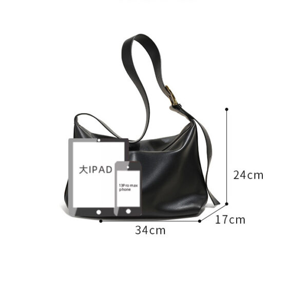 GTNB-0013,wholesale manufacturer fashion  leather crossbody  large capacity single shoulder women handbag - Image 7