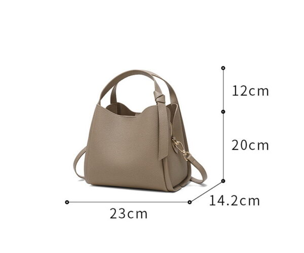 GTNB-0014,wholesale manufacturer fashion  leather crossbody  large capacity  women stylish tote single shoulder handbag - Image 8
