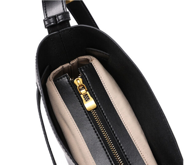 GTNB-0016,wholesale manufacturer fashion  leather  women stylish crossbody single shoulder bucket handbag - Image 7