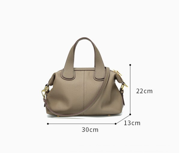 GTNB-0017,manufacturer fashion  women crossbody single shoulder large capacity genuine leather handbag - Image 7