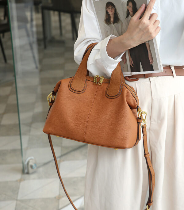 GTNB-0017,manufacturer fashion  women crossbody single shoulder large capacity genuine leather handbag - Image 4