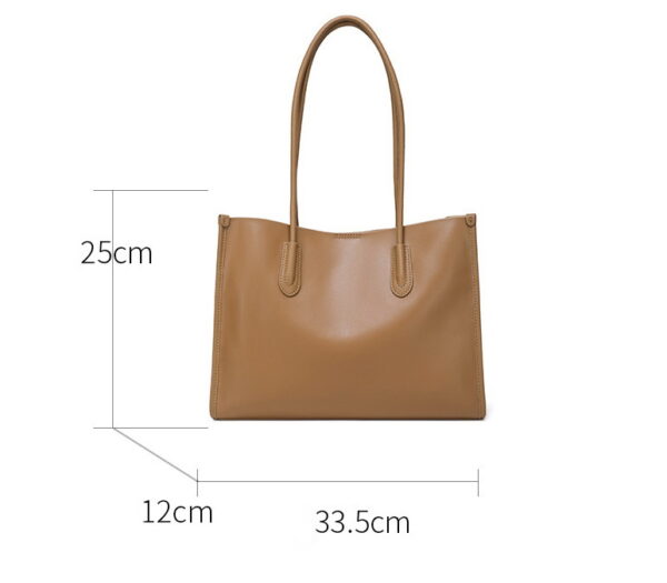 GTNB-0018,manufacturer fashion  women crossbody single shoulder large capacity genuine leather tote bag - Image 6