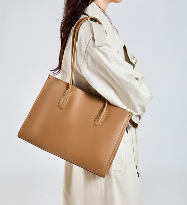 GTNB-0018,manufacturer fashion  women crossbody single shoulder large capacity genuine leather tote bag - Image 5