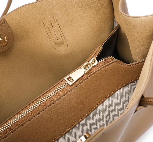 GTNB-0018,manufacturer fashion  women crossbody single shoulder large capacity genuine leather tote bag - Image 4