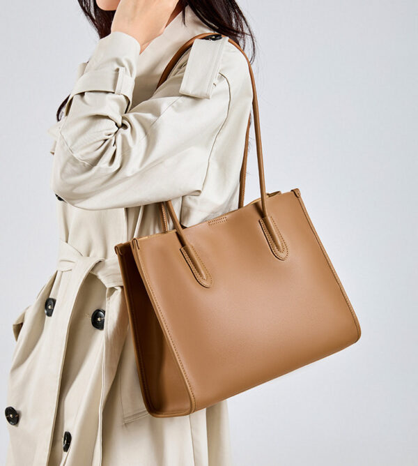 GTNB-0018,manufacturer fashion  women crossbody single shoulder large capacity genuine leather tote bag - Image 2