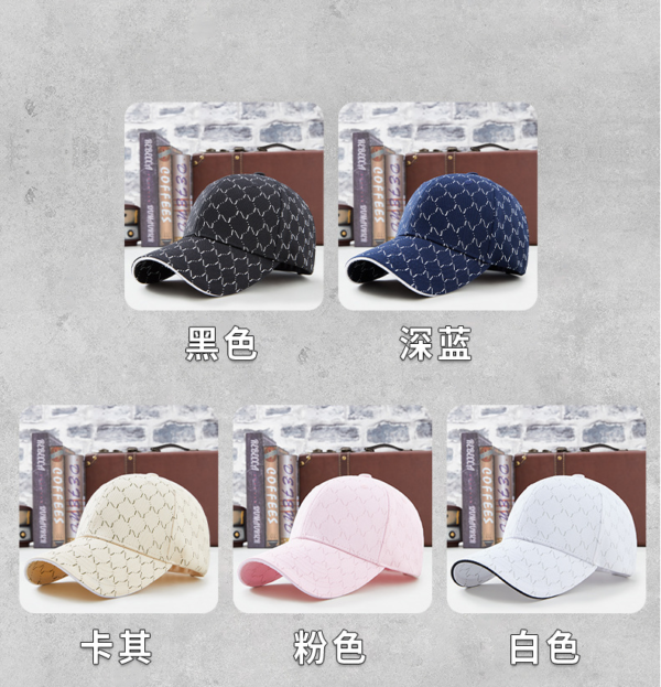 GZLM-0002,wholsale customized men women spring summer printed large brim hard shell sunscreen hat sun hats baseball caps - Image 8