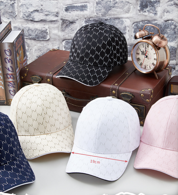 GZLM-0002,wholsale customized men women spring summer printed large brim hard shell sunscreen hat sun hats baseball caps - Image 3