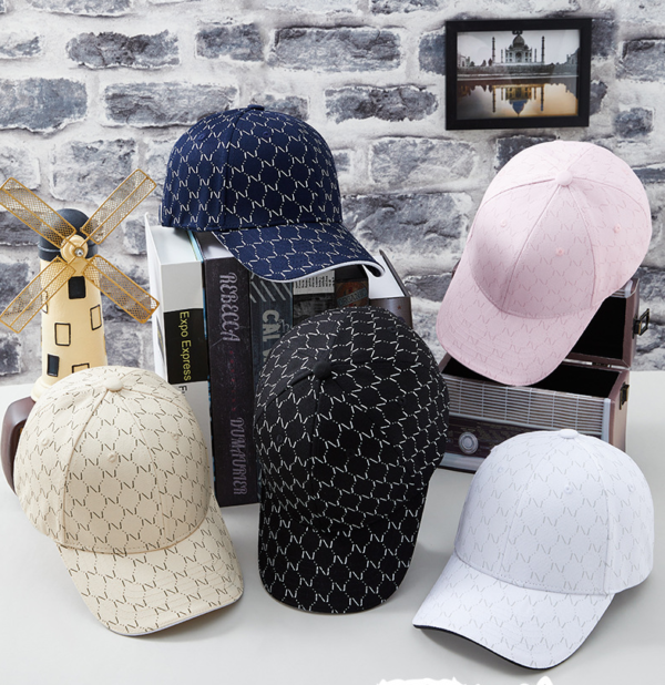GZLM-0002,wholsale customized men women spring summer printed large brim hard shell sunscreen hat sun hats baseball caps - Image 2