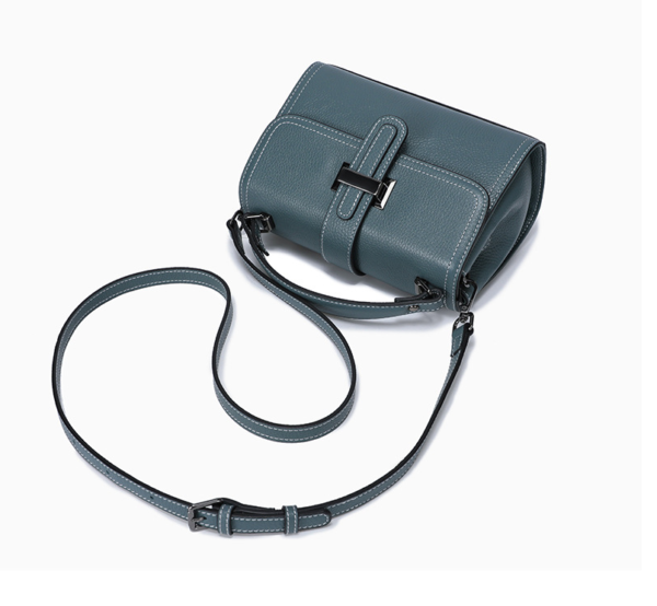GTNB-0022,manufacturer fashion  women genuine cowhide leather crossbody  small square handbag