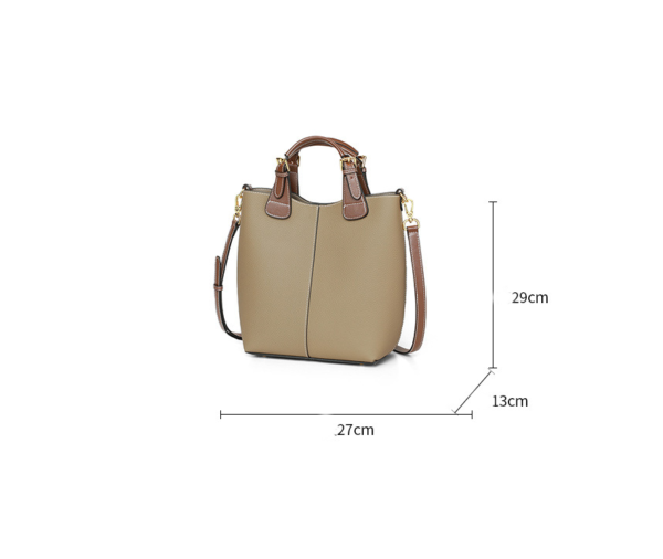 GTNB-0023,manufacturer wholesale fashion tote large capacity women genuine leather bag - Image 8