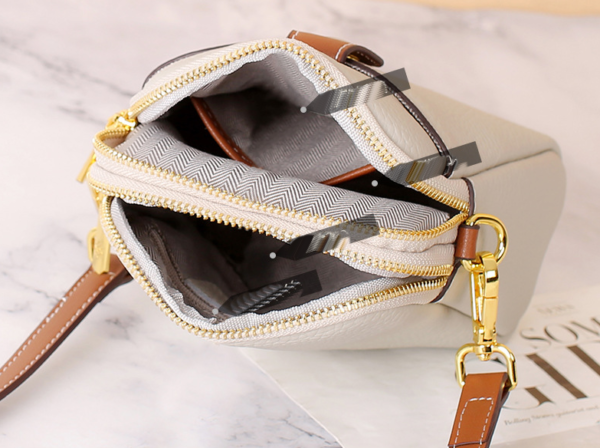 GTNB-0025,manufacturer wholesale fashion genuine leather female single shoulder crossbody small square bag - Image 7
