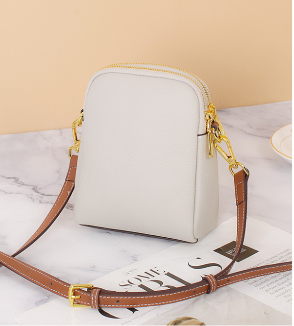 GTNB-0025,manufacturer wholesale fashion genuine leather female single shoulder crossbody small square bag - Image 5