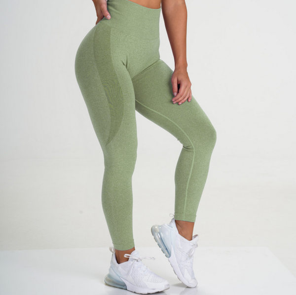YYBD-0027,network red seamless hip moisture absorption sweat women yoga sports fitness pants - Image 6
