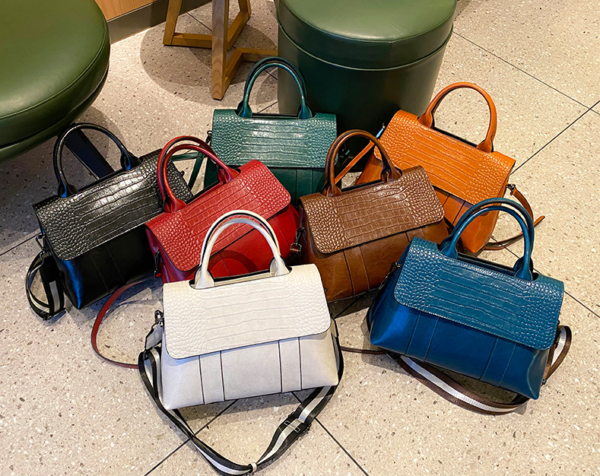 GTNB-0028,factory wholesale fashion lady leather casual single shoulder crossbody large capacity handbag - Image 4