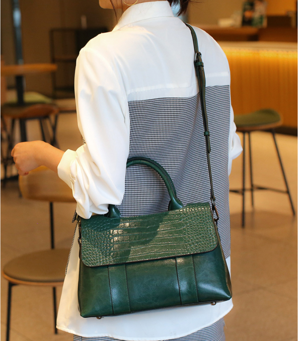 GTNB-0028,factory wholesale fashion lady leather casual single shoulder crossbody large capacity handbag - Image 2