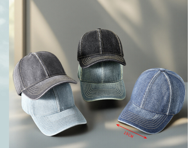 GZLM-0003,manufacturers  customized men women spring sunscreen  sun protection cowboy   washed cotton outdoor  baseball caps