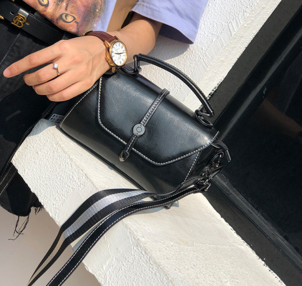 GTNB-0030,factory wholesale fashion casual cowhide women single shoulder crossbody bag - Image 6