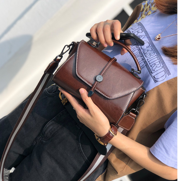 GTNB-0030,factory wholesale fashion casual cowhide women single shoulder crossbody bag - Image 5