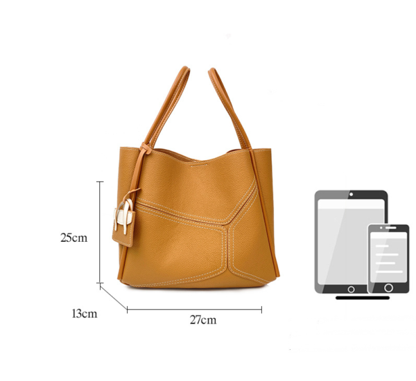 GTNB-0032,selling fashion casual female tote large capacity female leather crossbody single shoulder bag - Image 5