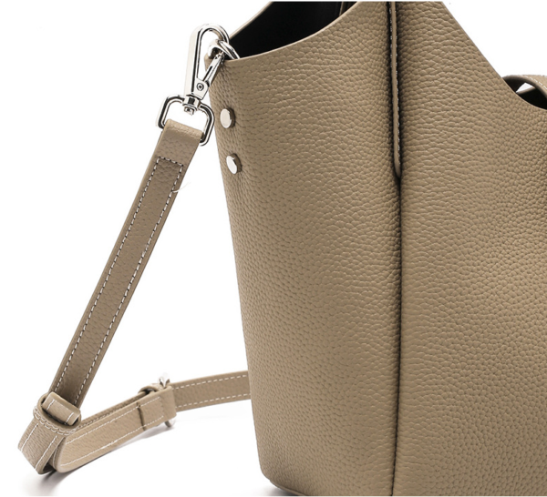 GTNB-0034,factory selling fashion leather women tote large capacity crossbody single shoulder handbag - Image 3