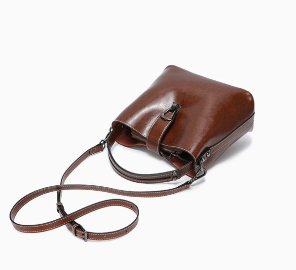 GTNB-0036,factory selling fashion leather women bucket gcrossbody single shoulder handbag - Image 7