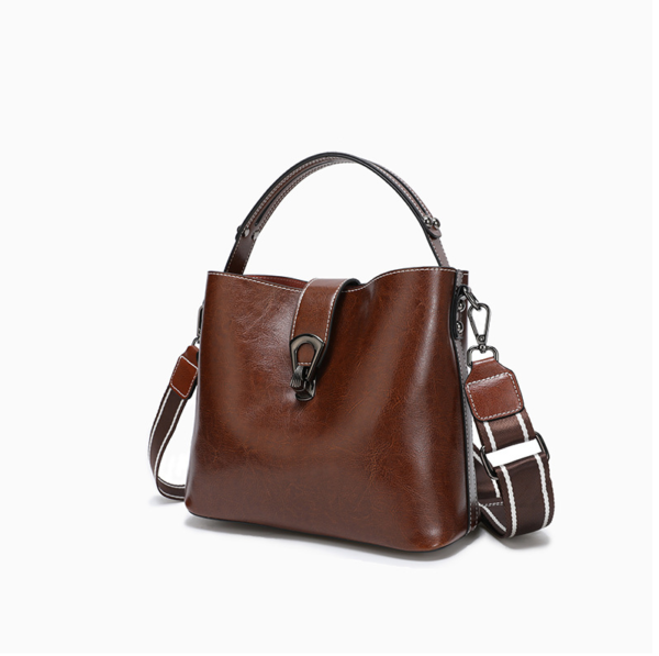 GTNB-0036,factory selling fashion leather women bucket gcrossbody single shoulder handbag - Image 6