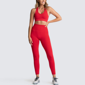 YYBD-0036,selling Europe seamless knit hip yoga women sports fitness suit vest suit