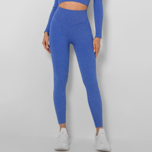 YYBD-0038,seamless knit thread hip waist yoga pants high sports running fitness leggings