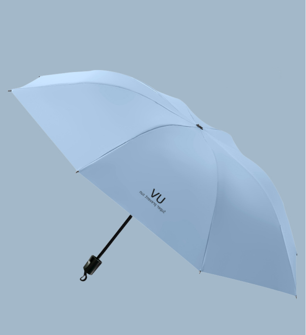 YPRS-0004, wholesale manual umbrellas  folding rain  sun protection  UV protection  advertising  logo printing  triple folding umbrellas - Image 9