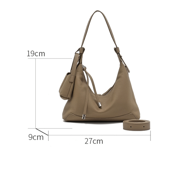 GTNB-0040,hot selling manufacturer fashion cowhide female tote single shoulder crossbody bag - Image 8