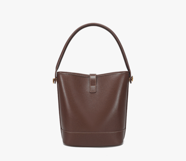 GTNB-0042,manufacturer fashion cowhide female light luxury bucket casual single shoulder crossbody handbag - Image 6