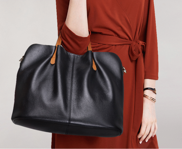 GTNB-0043,hot sale fashion female genuine leather tote large capacity single shoulder crossbody handbag