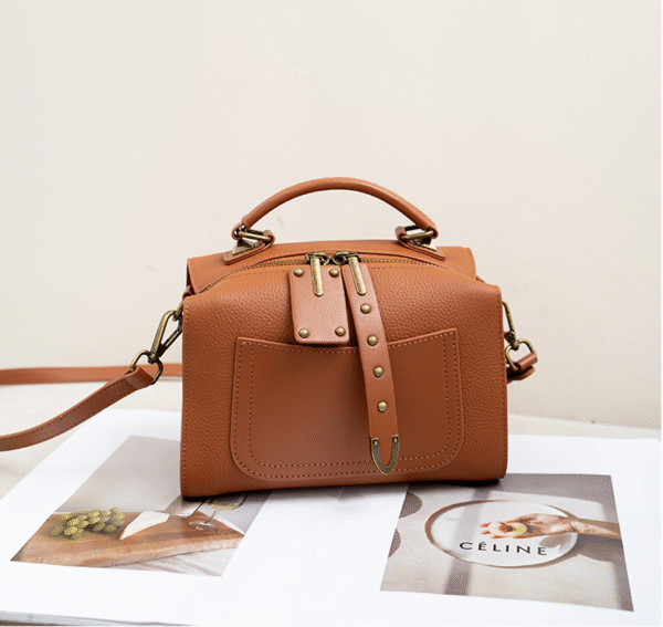GTNB-0044,factory hot sale fashion female genuine leather crossbody single shoulder handbag - Image 9