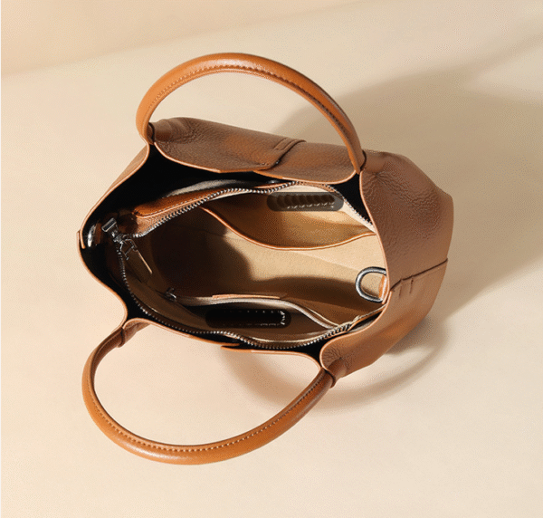 GTNB-0046,factory hot sale fashion female genuine leather large capacity  crossbody single shoulder handbag - Image 8
