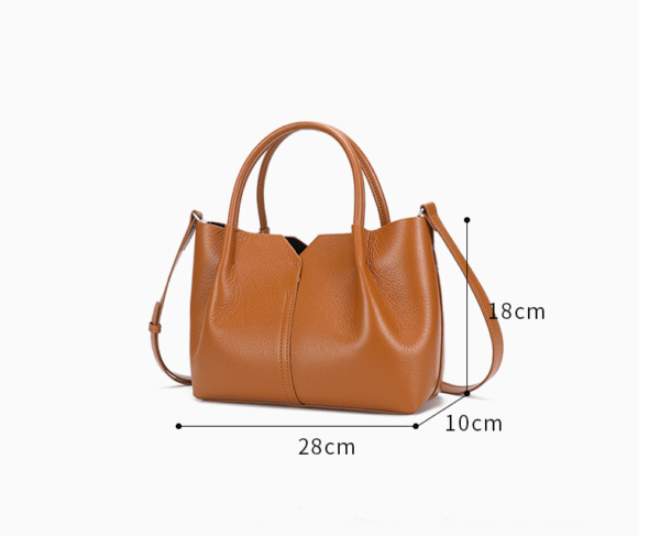 GTNB-0046,factory hot sale fashion female genuine leather large capacity  crossbody single shoulder handbag - Image 7