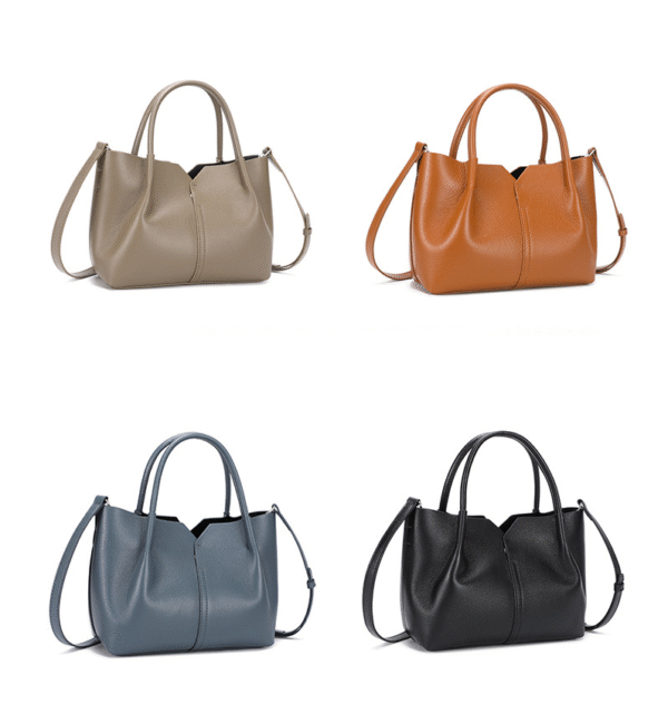GTNB-0046,factory hot sale fashion female genuine leather large capacity  crossbody single shoulder handbag - Image 5