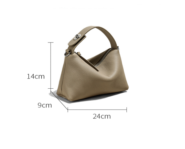 GTNB-0047,factory sale fashion female genuine leather light luxury crossbody single shoulder handbag - Image 5