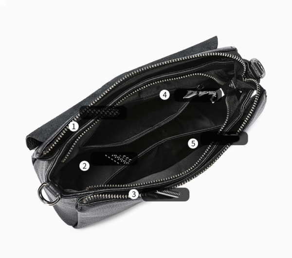 GTNB-0048,factory selling fashion female genuine leather crossbody single shoulder handbag - Image 6