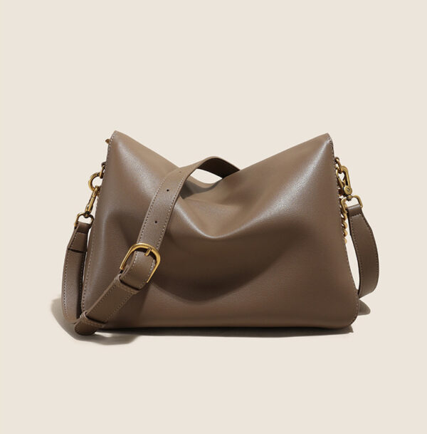 GTNB-0006, selling factory  single shoulder ladies  leather fashion  chain strap large capacity crossbody bag - Image 8
