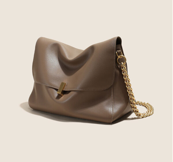 GTNB-0006, selling factory  single shoulder ladies  leather fashion  chain strap large capacity crossbody bag