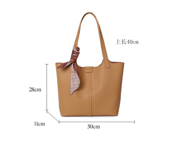 GTNB-0009,hot selling manufacturer fashion   crossbody  fashionable  single shoulder  cowhide tote handbag - Image 6