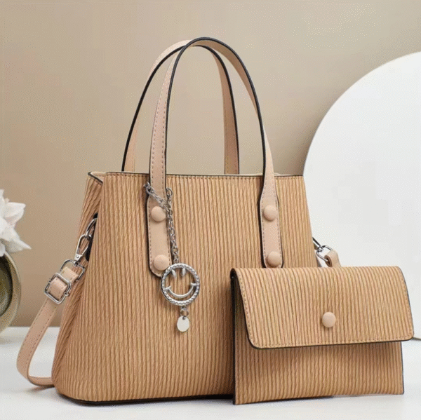 TRJB-0014,wholesale manufacturers  trendy   striped  ladies  single shoulder crossbody  set bag - Image 7