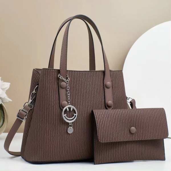 TRJB-0014,wholesale manufacturers  trendy   striped  ladies  single shoulder crossbody  set bag - Image 6