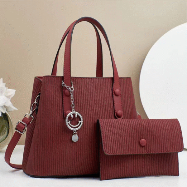 TRJB-0014,wholesale manufacturers  trendy   striped  ladies  single shoulder crossbody  set bag - Image 4