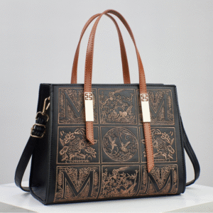 TRJB-0008,hot sale manufacturer fashion pu  embroidered  single shoulder crossbody women handbag